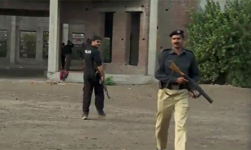 Two terrorists storm into Gujranwala mini stadium; one killed 