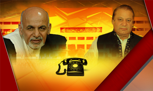 Ashraf Ghani telephones Nawaz Sharif, discusses overall regional situation