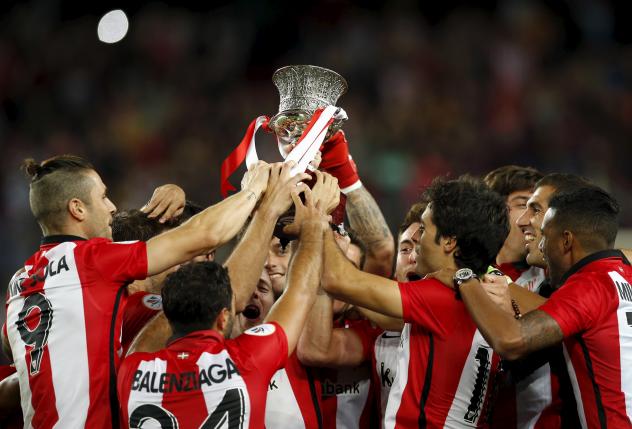 Bilbao hold off Barca to claim Spanish Super Cup