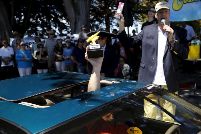 Cars on fairway: Pebble Beach Concours culminates auto-mania week
