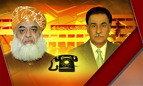 JUI-F chief Maulana Fazlur Rahman phones NA Speaker Sardar Ayaz Sadiq