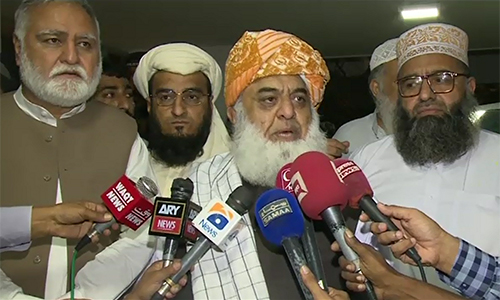 I am 100pc hopeful of MQM’s return to National Assembly, says Maulana Fazlur Rahman