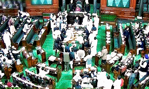 25 Congress lawmakers suspended from Lok Sabha for raising voice against corruption