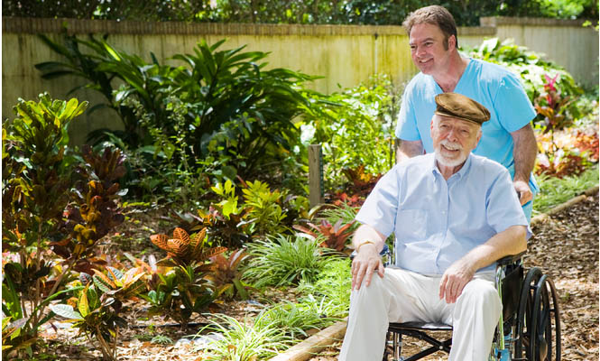Male caregivers may be less likely to ask for help