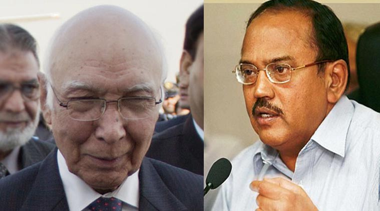 Sartaj Aziz to visit New Delhi on Aug 24 for India-Pakistan NSA talks