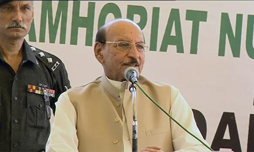 Chief Minister Syed Qaim Ali Shah terms Dr Asim Hussain’s arrest an attack on Sindh