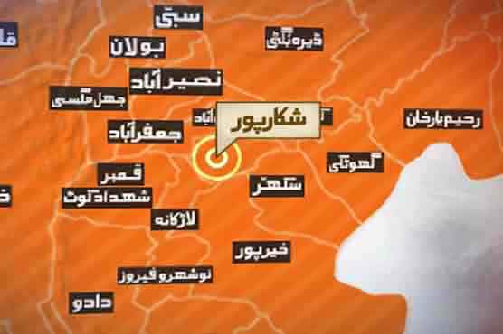 At least one die, four injured in a roadside accident in Shikarpur