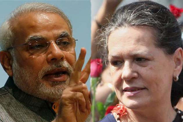Sonia Gandhi attacks Modi over peace accord with militant separatists of India's northeast