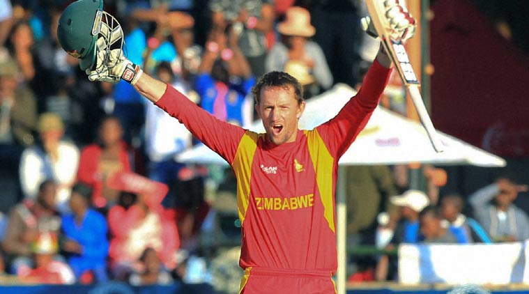 Ervine's maiden ton leads Zimbabwe to rare win
