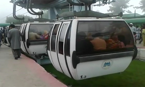 Scores of tourists trapped as cable car goes out of order in Patriata; PM seeks report