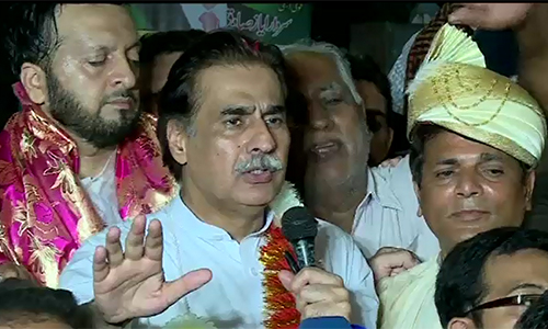 Imran should first contest election against me before challenging Nawaz Sharif, says Ayaz Sadiq