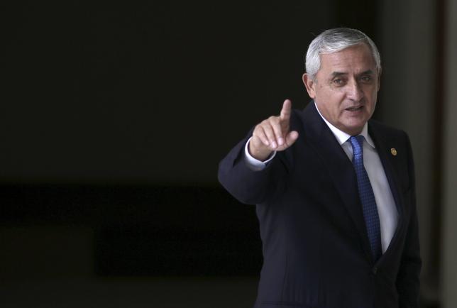 Guatemala judge orders detention of President Perez in graft scandal