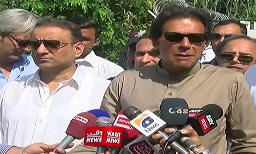 Caretaker government, ECP contested 2013 elections jointly, says Imran Khan