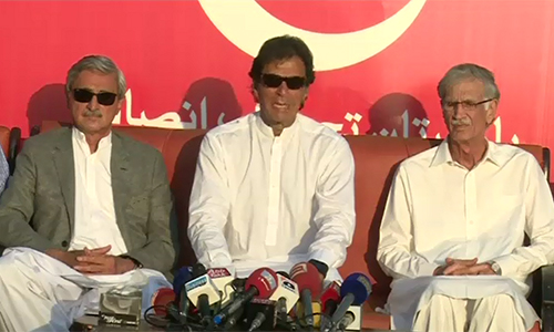 N-League has hidden behind stay order, says PTI chairman Imran Khan