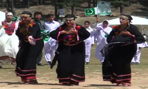 Four-day colorful festival continues in Kalam