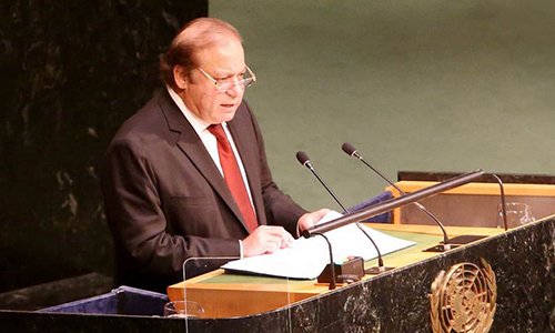 Kashmir is the jugular vein of Pakistan, PM Nawaz Sharif tells UN General Assembly