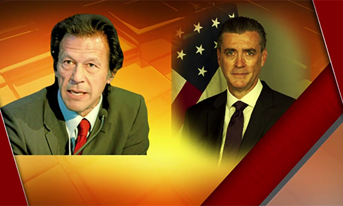 American Ambassador Richard Olson calls on PTI chairman Imran Khan