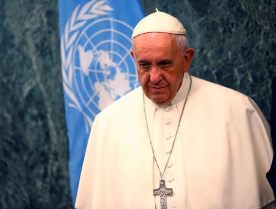 At UN, Pope attacks 'boundless thirst' for wealth and power