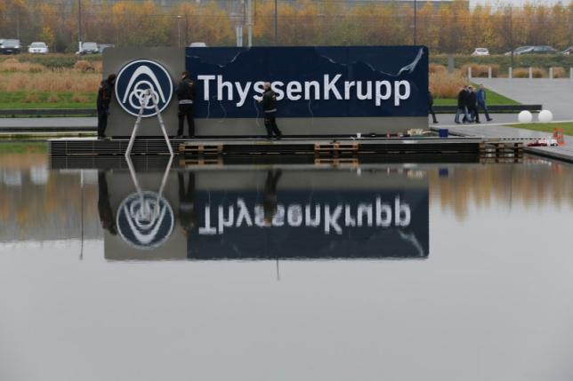 ThyssenKrupp cuts costs by 1 billion euros: CFO in paper