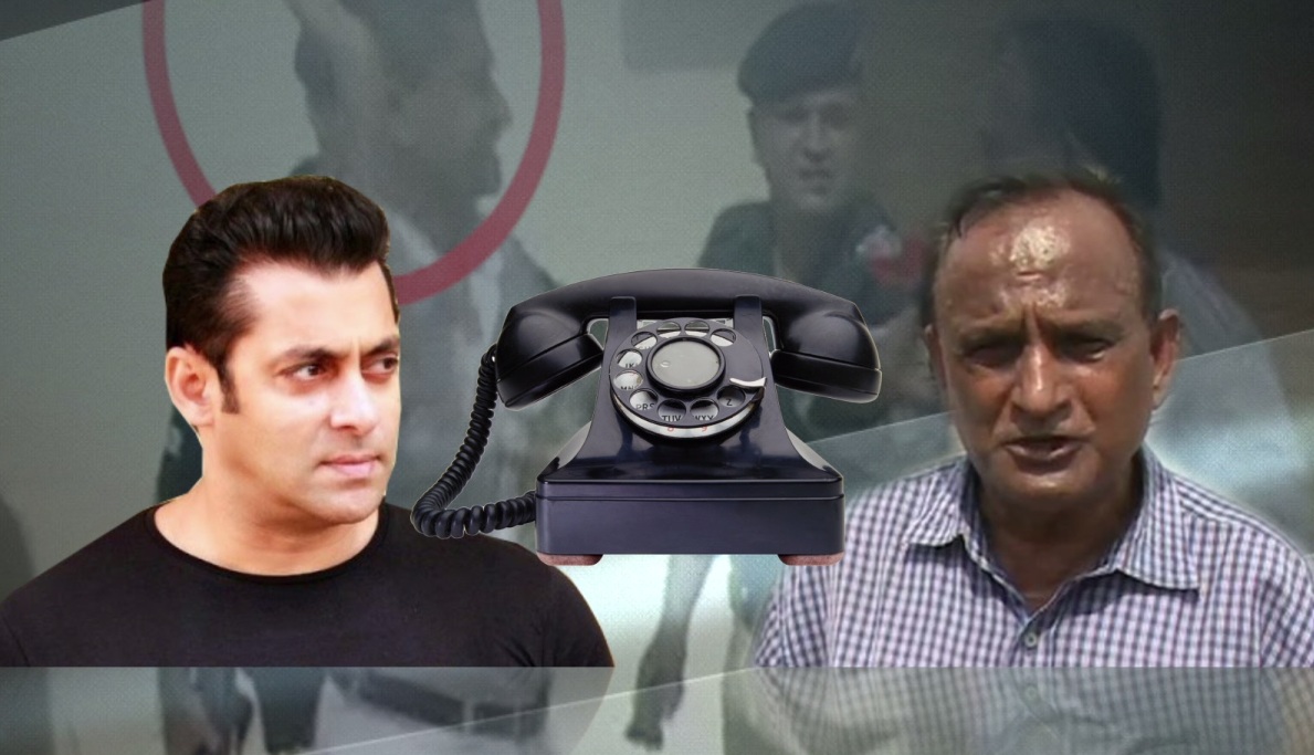 Bollywood actor Salman Khan, producer Kabir Khan telephone 92 News reporter Chand Nawab