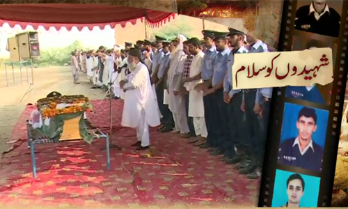 Martyred PAF junior technician laid to rest in Faisalabad
