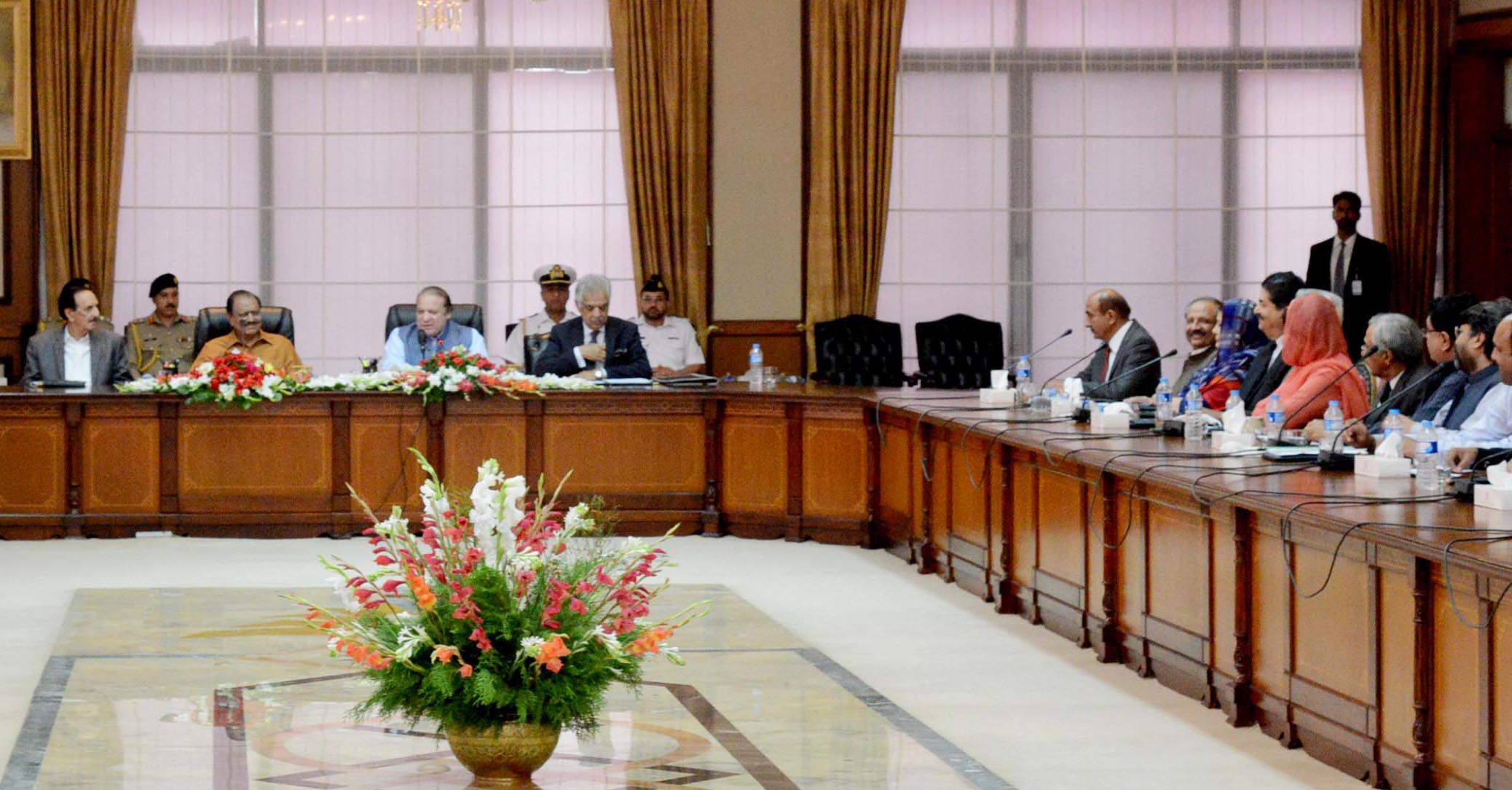 PM Nawaz Sharif directs office bearers of party’s Sindh chapter to increase public contact