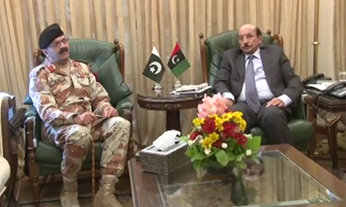Sindh CM, DG Rangers discuss police ads, targeted operation & law and order
