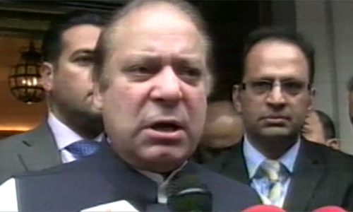 India will gain no benefit from accusations, says Prime Minister Nawaz Sharif