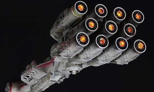 'Star Wars' spaceship model sets auction record