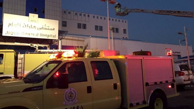 Saudi Arabia hospital fire kills 25, injures more than 100