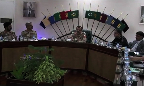 DG Rangers Sindh decides to launch vigorous crackdown against criminals