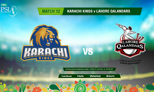 Lahore Qalandars win toss, elect to field against Karachi Kings
