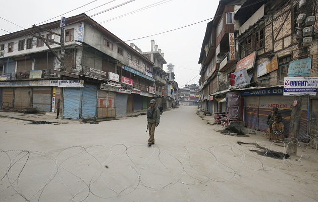 Curfew remains in force in Kashmir, death toll reaches 50