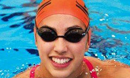 Pakistani female swimmer wins gold at South Asian Games
