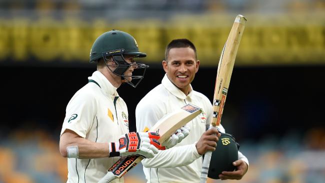 Smith, Khawaja drive home Australia's advantage on day one