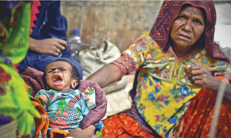 Four more children die in Thar, death toll reaches 154