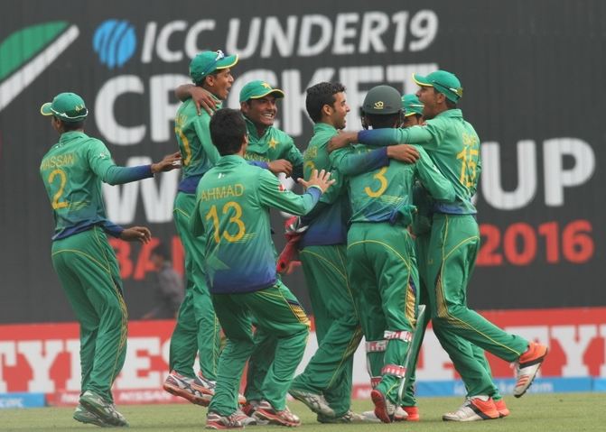 Pakistan top Group B after beating Sri Lanka in U-19 Cricket World Cup