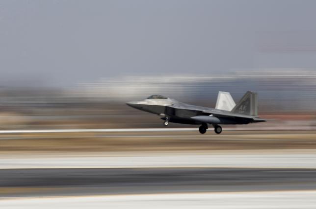US flies F-22 fighters over South Korea after North's rocket launch