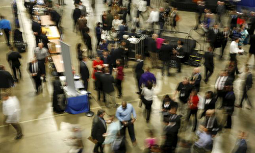 US job growth slows, unemployment rate at eight-year low
