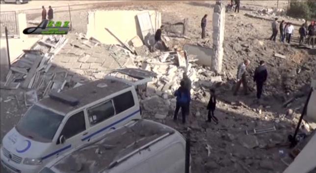 23 dead as missiles hit three hospitals, school in Syrian towns