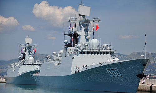 Chinese flotilla heads to Indonesia for joint drills