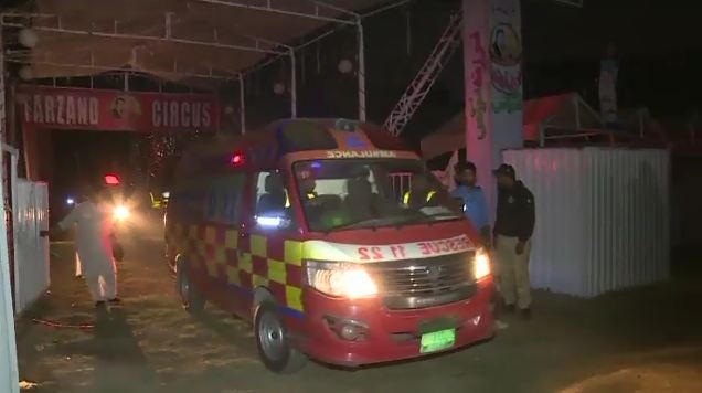 Fire at circus kills three in Lahore