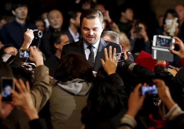 Dicaprio brings 'The Revenant' to Japan