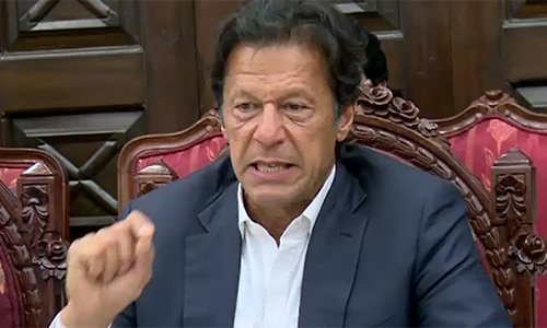 Imran Khan reaches Islamabad, summons party meeting in Bani Gala