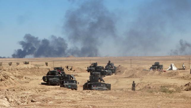 Iraqi forces advance towards western town held by Islamic State