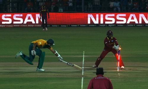South Africa set West Indies 123 to win