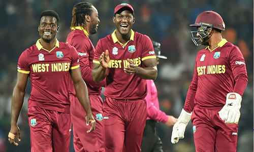 West Indies beat South Africa by three wickets
