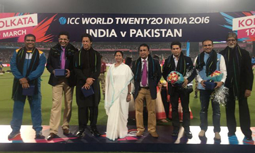 Colourful ceremony held ahead of Pak-India match