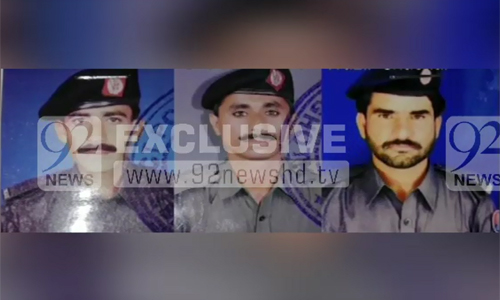 92 News pays glowing tributes to martyred cops