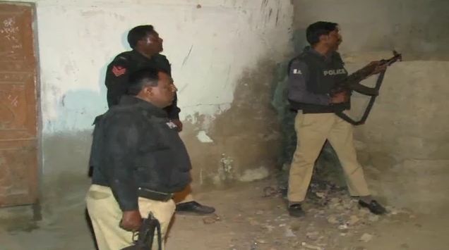 Woman among 16 held in Karachi after cops killed in Karachi